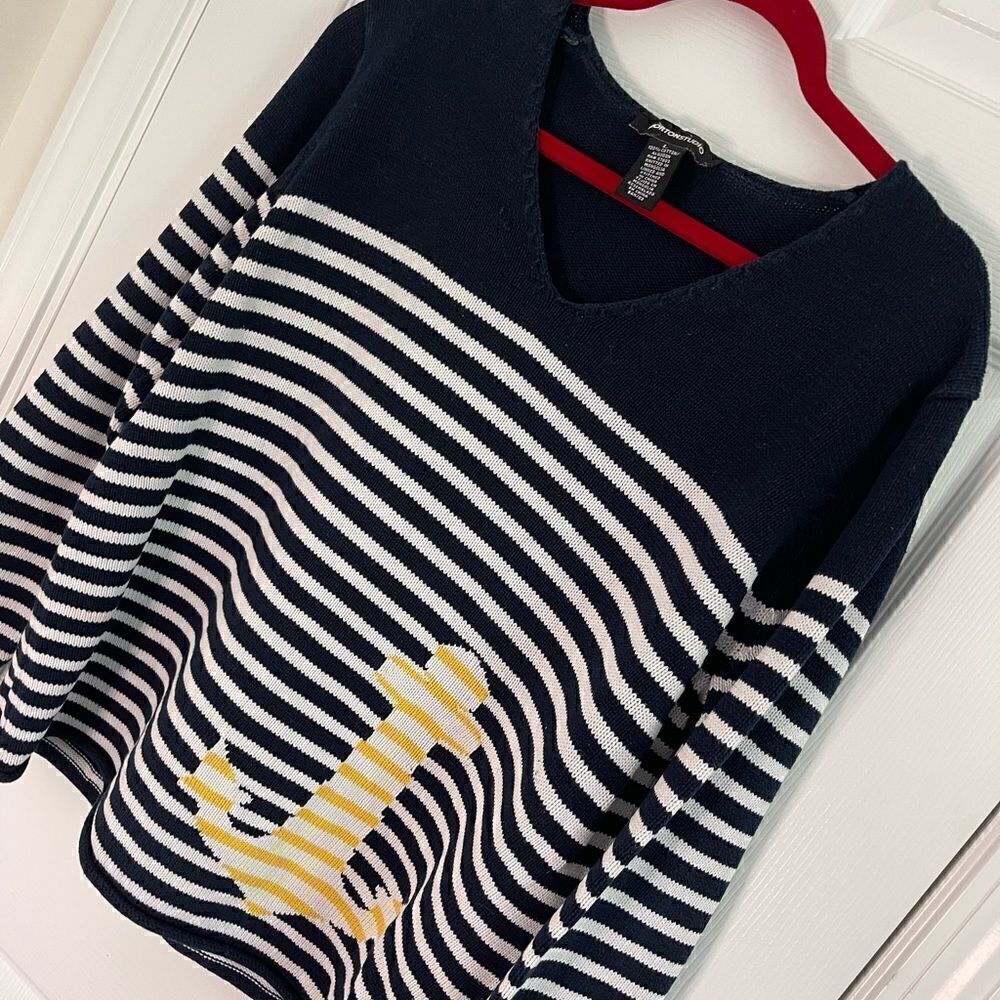 Norton Studio anchor sweater large womens